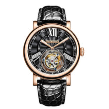 Load image into Gallery viewer, Tourbillion Leather Watch