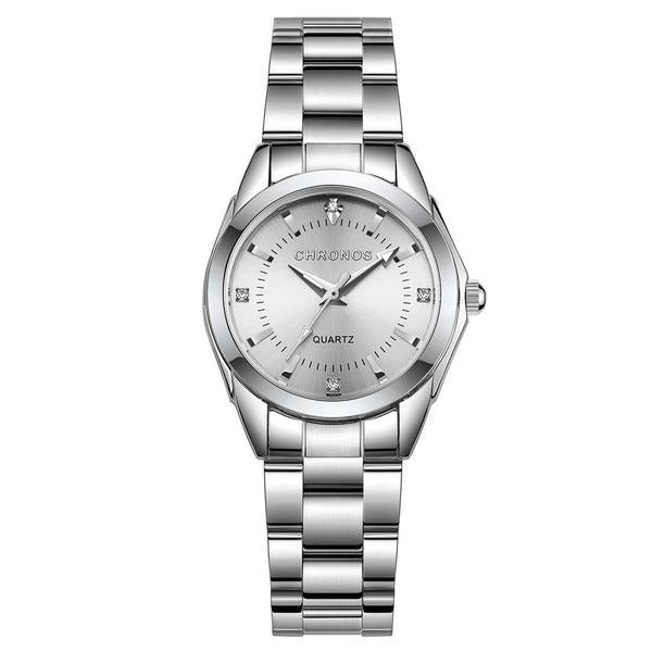 Silver Quartz Watch